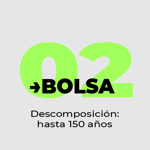 Carta de bolsas de plástico