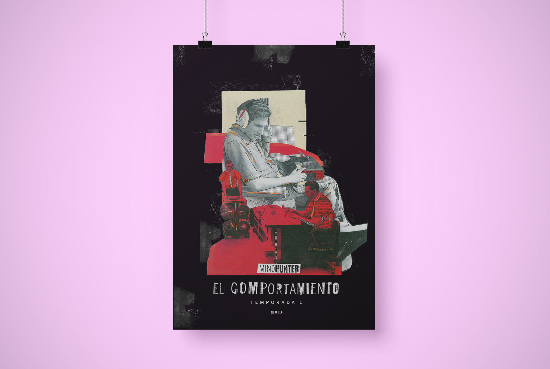 Poster Mindhunter Cátedra Gabriele.